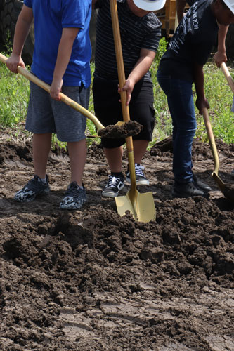 Ground broken on new College CSD school building